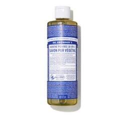 Savon Liquide Castile Soap Menthe Poivrée -Cosmétiques Soldes 018787765166 DR BRONNER Savon Liquide Castile Soap Menthe Poivree 13107