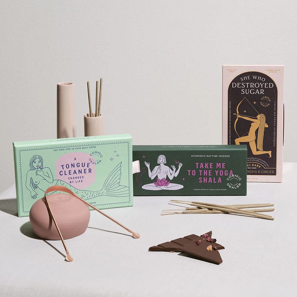 Gratte-Langue Ayurvédique En Cuivre 5 Gratte-Langue Ayurvédique En Cuivre – Image 5