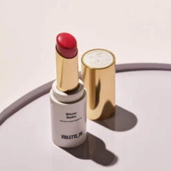 Bisou Balm Baume à Lèvres Teinté -Cosmétiques Soldes 22023 05 OMC VIOLETTE 3 carre