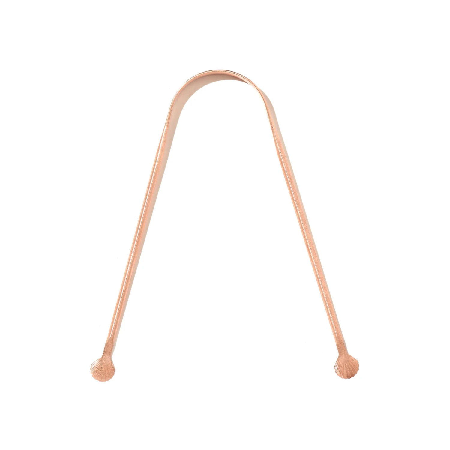 Gratte-Langue Ayurvédique En Cuivre 1 Gratte-Langue Ayurvédique En Cuivre