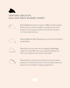 Gua Sha Peau D'Ange Corps -Cosmétiques Soldes Gua sha peau d ange corps FR