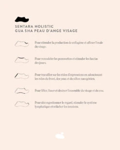 Gua Sha Peau D'Ange Visage -Cosmétiques Soldes Gua sha peau d ange visage FR